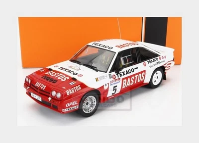 1:18 IXO Opel Manta 400 Bastos #5 Rally Ypres 1985 Colsoul Lopes 18RMC134.22 - Immagine 1 di 2