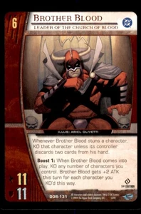 2004 U.D. VS System DC Origins 1st Edition Brother Blood #DOR-131 - Picture 1 of 2