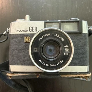 Vintage Fujica GER 35mm Rangefinder Film Camera Japan Untested SN 9062169 - Picture 1 of 18