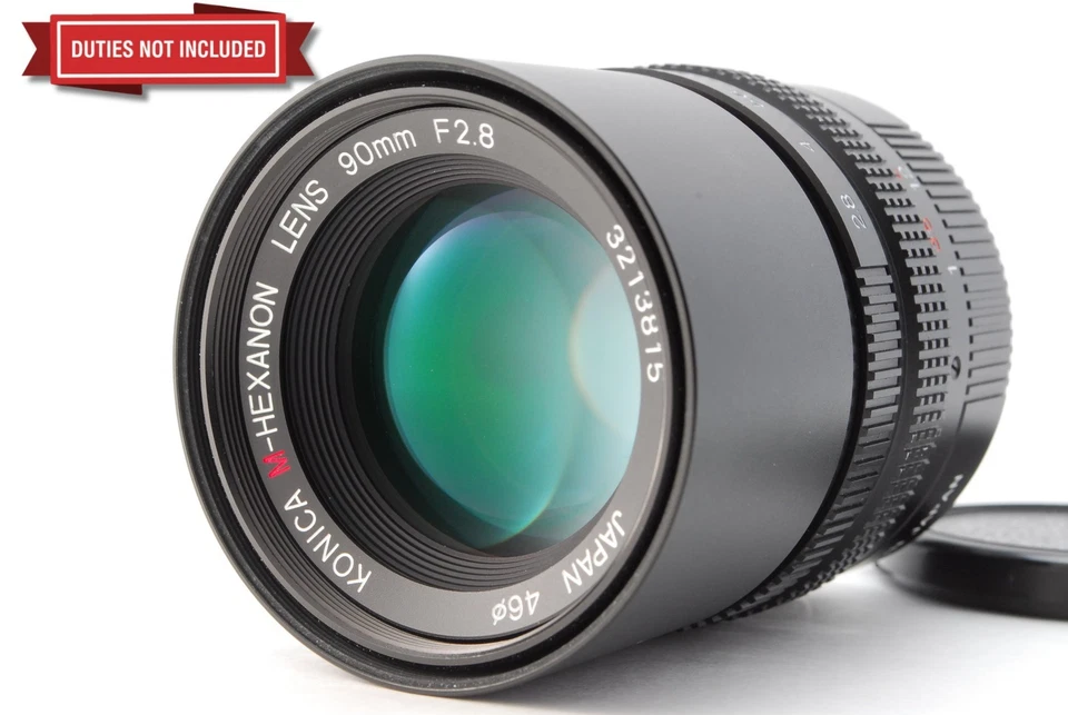 [Casi sin usar] Lente Konica M-HEXANON 90 mm f/2,8 para montaje Leica M de JAPÓN Foto 1 de 4