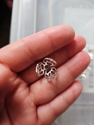 Acrylic Round Craft Beads cap 16mm Mixed Colour, 10pcs B22325 - Image 1 of 3