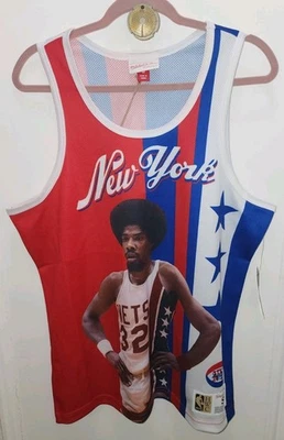 New Mitchell & Ness NBA New York Nets Julius Erving Mesh Jersey Tank Small - Image 1 of 4