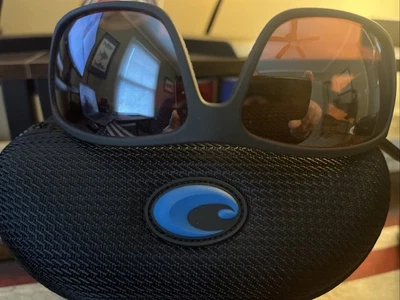 Gafas de sol polarizadas Costa Cape para hombre CAP 187 OSCP MARCO NEGRO espejo de cobre Foto 1 de 4