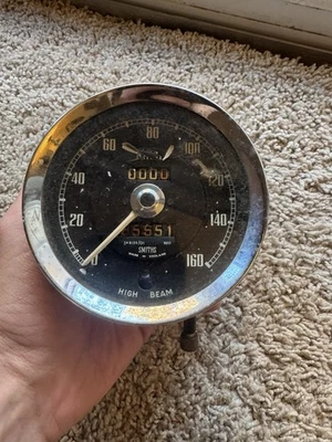 Medidor velocímetro Jaguar XKE E-Type Smiths OEM SN6135/01 MG Sprite MGB Foto 1 de 4