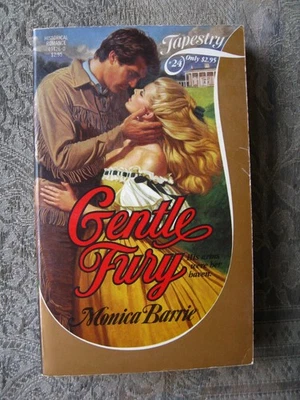 Monica Barrie - Gentle Fury (Tapestry Historical Romance) - 1983  - paperback - Image 1 of 3