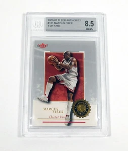 Fleer Authority Marcus Fizer #121 2000-01 novato 1 de 1250 BGS 8,5 - Imagen 1 de 2