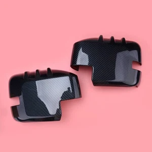 Carbon Fiber Texture Side Mirror Cover Trim Fit for Ford Bronco 2023-2024 - Picture 1 of 4
