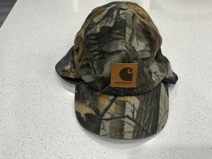 Carhartt Hat Men M/L Camo Insulated Ear Flaps Hunting - Picture 1 of 6