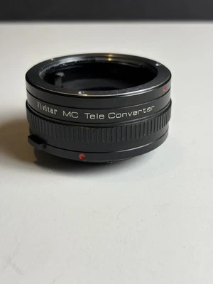 Lente teleconvertidora Vivitar 2X Tele-plus para Minolta/Olympus MC manual de montaje Foto 1 de 4