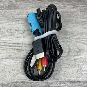 Genuine Official OEM RCA AV Sony Playstation 1 2 3 PS1 PS2 PS3 Audio Video Cable - Picture 1 of 5