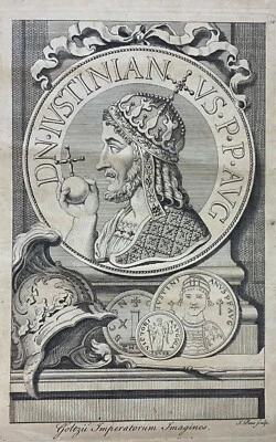 1744 Jurisprudential Philologica Robert Eden (Justinian Institute) First Edition - Image 1 of 4