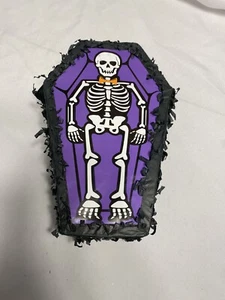 day of the dead skeleton coffin mini pinata  - Picture 1 of 6