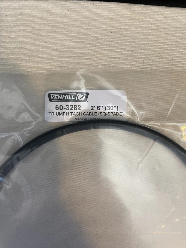 Cable tacómetro Triumph 30" 60-3282 60-4456 OIF 650 750 1971 - 1979 Smiths Reino Unido Foto 1 de 4