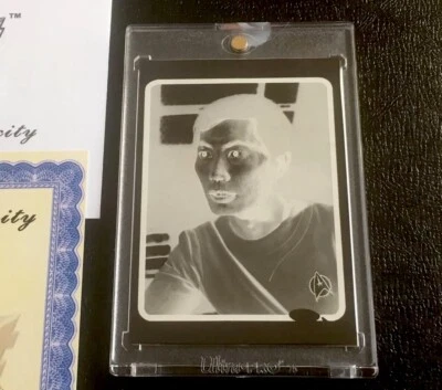 1979 Star Trek Topps Vault Mask Negative The Motion Picture 16 Sulu George Takei - Image 1 of 4