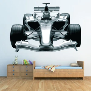 F1 Race Car Wall Sticker WS-41365 - Picture 1 of 12