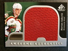 2005-06 SP Game Used Awesome Authentics AA-MG Marian Gaborik #011/100