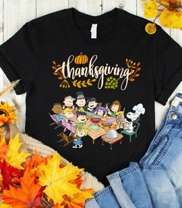 Friends Christmas Thanksgiving T-Shirt Family Matching Tee Happy Turkey Day Gift