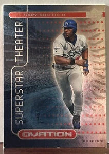 2000 Upper Deck Ovation Superstar Theater #17 Gary Sheffield M26 - Picture 1 of 1
