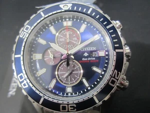 CITIZEN ECO-DRIVE MEN'S WATCH DIVERS 200M ALL S/S CA0710-82L NEW - Picture 1 of 7