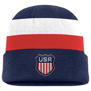Fanatics Team USA 2025 4 Nations Face-Off Cuffed Beanie Toque Knit Hat - Photo 1/1