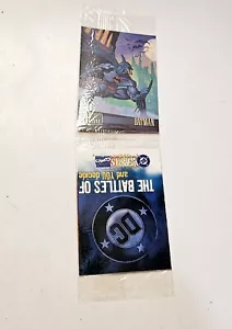1995 DC vs Marvel Comics Trading Cards Batman Captain America Promo Pack SEALED - Picture 1 of 2