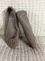 tory burch minnie flats french gray
