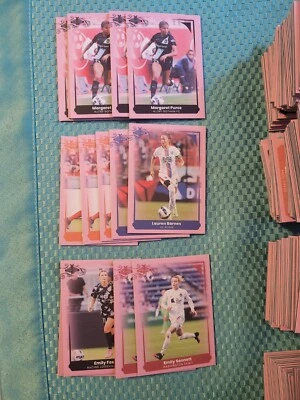 2022 NWSL Parkside Paramount Pink Parallel Singles (#/225) - Image 1 of 4