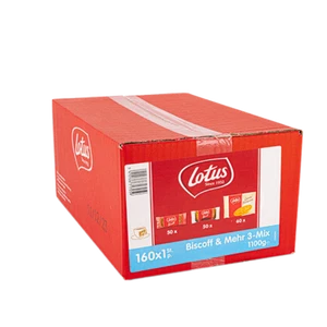 Lotus Biscoff Mix Box, 160 Stück, 1er Pack - Bild 1 von 1
