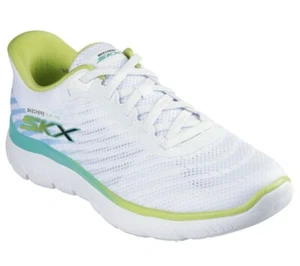 Skechers Slip-in Uomo Summits - Roenn 232967 Colore Bianco/Multi Nuovissimo - Foto 1 di 6