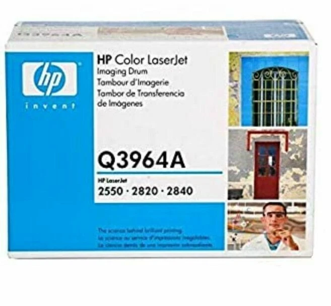 TAMBOR DE IMAGEN ORIGINAL HP 122A Q3964A 2550 2820 2840 (CAJA ESTILO BLANCO/AZUL) Foto 1 de 1