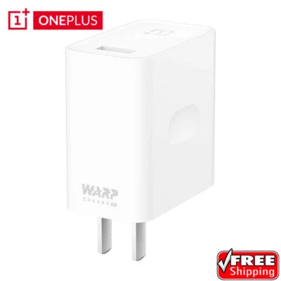 Original OEM OnePlus 7 Pro 5V 6A 30W Warp US Fast Rapid Charger ONLY - Image 1 of 3