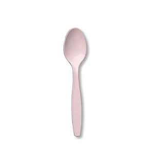 Creative Converting Premium Spoons 24 Count Plastic pink heavy duty - Picture 1 of 1