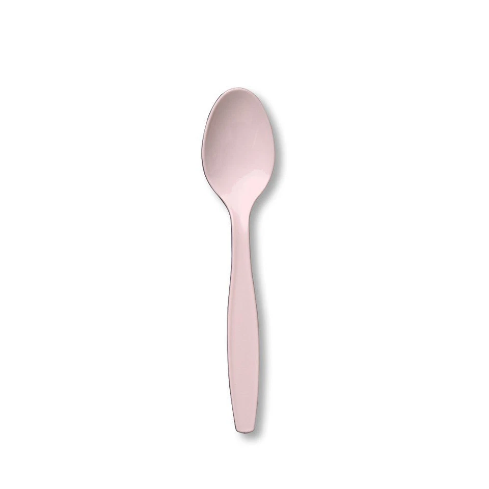 Creative Converting Premium Spoons 24 Count Plastic pink heavy duty - Image 1 of 1