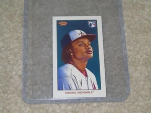 2022 Topps 206 Wave 4 CJ Abrams Cycle Back Mini Rookie /25 Nationals RARE - Picture 1 of 2