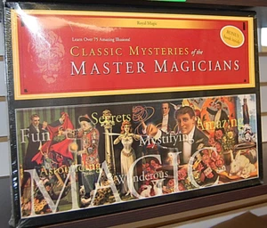Juego de Magia Clásico Misterios de los Maestros Magos Caja Sellada S4070 - Imagen 1 de 12