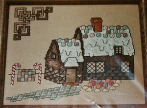 Camelot Designs HANSEL & GRETEL GINGERBREAD HOUSE StoryTime Series Cross Stitch - Picture 1 of 3