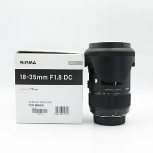 Sigma 18-35 F1.8 DC HSM Art for Nikon F Mount - Open Box, New - Picture 1 of 10