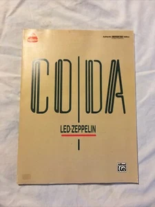 Coda Led Zeppelin Authentic Guitar Tab edition book 276 - Bild 1 von 9