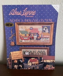 Leisure Arts Alma Lynne Noah's Ark Collector Cross Stitch Pattern New - Picture 1 of 4