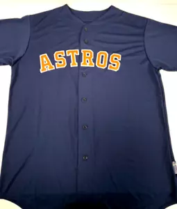 Maglie da baseball uomo Majestic CoolBase 6840 (Houston Astros) - Taglia Large - Foto 1 di 2
