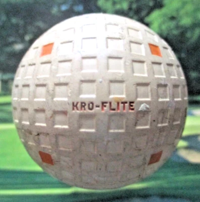 vtg - KRO-FLITE Golf Ball - Spalding - Mesh - Image 1 of 4