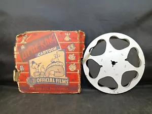 8 mm Cartoon in schwarz-weiß, kleiner König "Lange Weihnachtsnacht" #5 ca. 1930er OBO - Bild 1 von 6