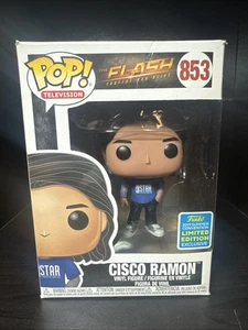 Funko Pop! Television DC The Flash Cisco Ramon #853 Vinyl Figure Damaged Box - Picture 1 of 8