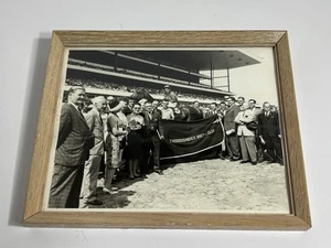 Vintage Thoroughbred Race Club Group Photo Framed 8x10 - Bild 1 von 4