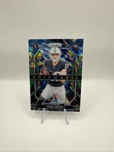 2024 Prizm Prismatic Green Wave Brock Bowers #20 Las Vegas Raiders Football - Picture 1 of 2