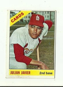 1966 TOPPS #436 Julian Javier: St. Louis Cardinals: 2nd Base: Baseball Card: MLB - Picture 1 of 2