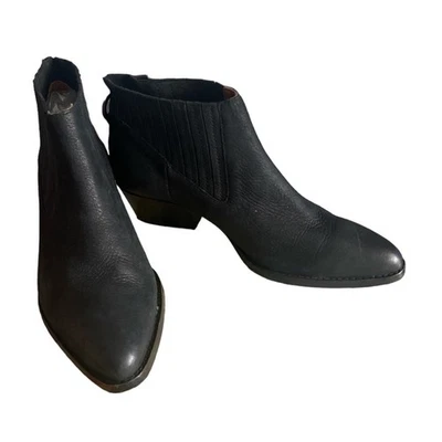 Botines Hudson London de cuero negro 7,5 Foto 1 de 4