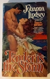 TENDER IS THE STORM Johanna Lindsey 1st Printing 1985 first edition Avon Books - Picture 1 of 12
