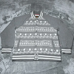 Undefeated Jacket Men Size Large Ascender Varsity Bomber Christmas Holidays - Picture 1 of 5