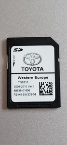 Toyota Sat Nav Map for TNS510 Auris,Corolla,Yaris, RAV4, Prius, IQ 2009 2010 - Picture 1 of 2